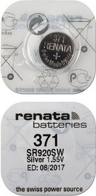 Renata 371 SR920SW/10BOX