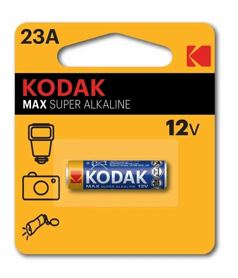Батарейка алкалиновая KODAK 23A/1ВL MN21  (1 шт. на блистере )