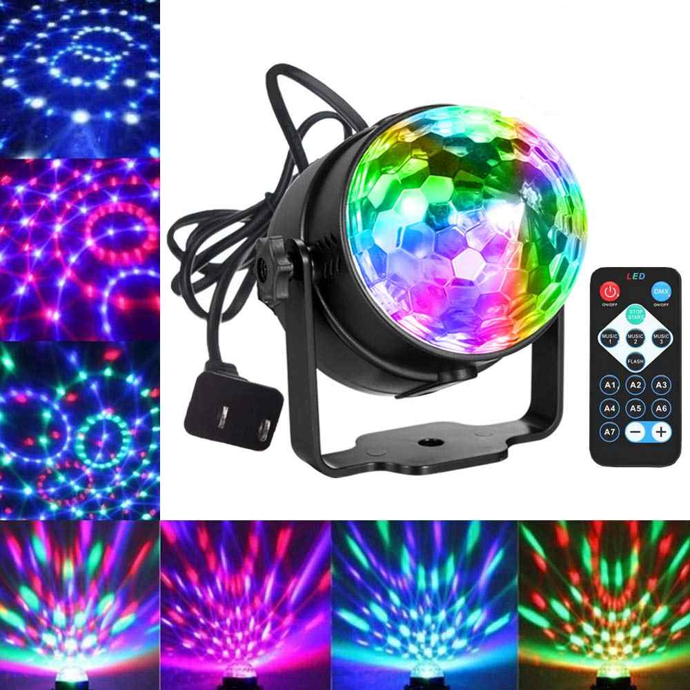 Светодиодный проектор для вечеринок (пульт) RGB (Bluetooth)