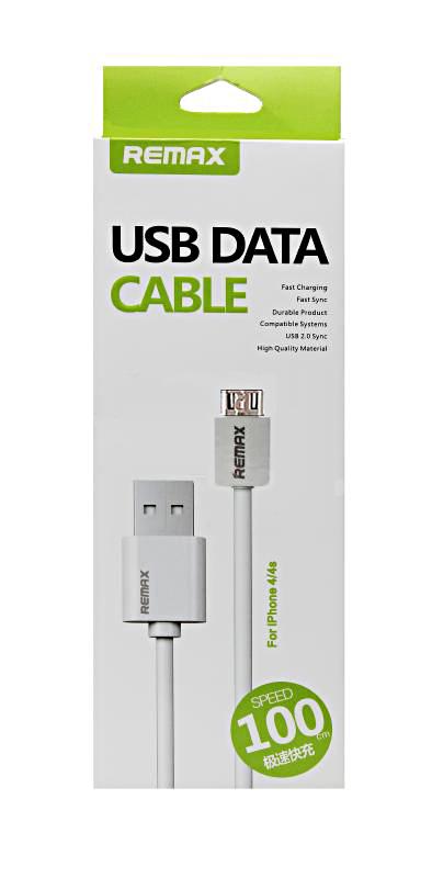 Кабель Micro Remax USB Data Cable1метр RC-007m (круглый)