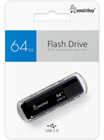 USB 3.0/3.1 накопитель Smartbuy 064 ГБ серия Dock Чёрный (SB64GBDK-K3)