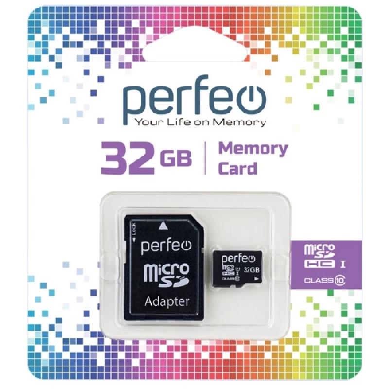 Perfeo microSD 32GB High-Capacity (Class 10)