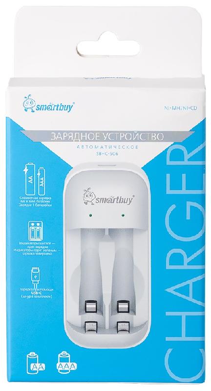 ЗУ для Ni-Mh/Ni-Cd аккумуляторов Smartbuy 506 автоматическое (SBHC-506)/200