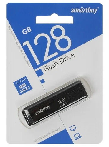 USB 3.0/3.1 накопитель Smartbuy 128 ГБ серия Dock Чёрный (SB128GBDK-K3)