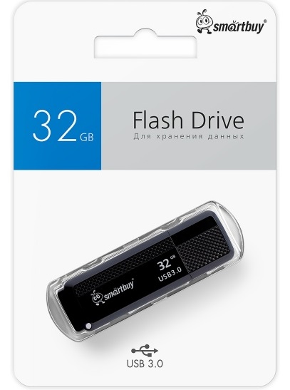 USB 3.0/3.1 накопитель Smartbuy 032 ГБ серия Dock Чёрный  (SB32GBDK-K3)