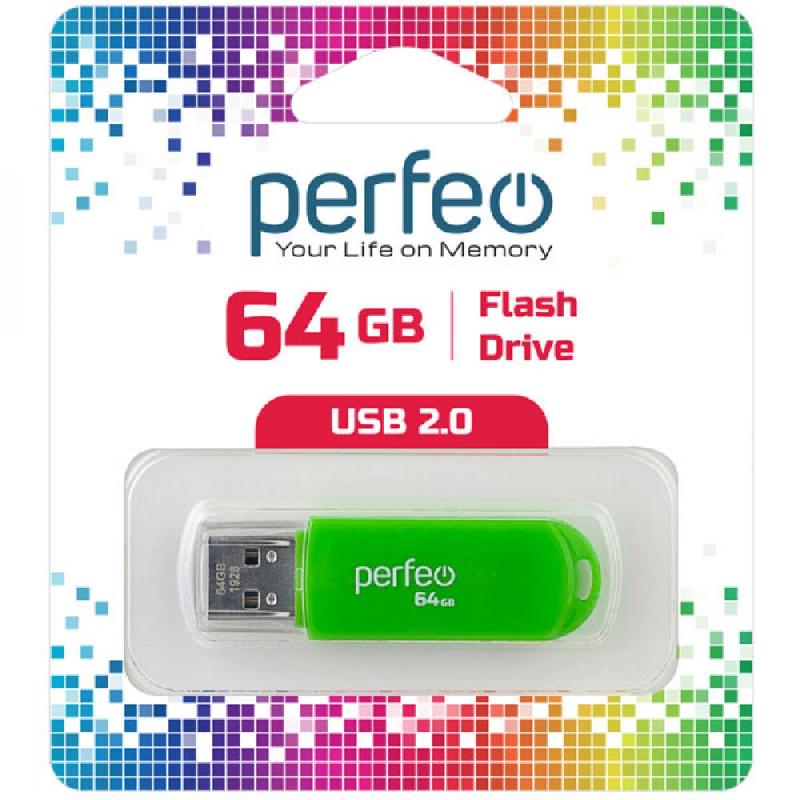 Perfeo USB 64GB C03 Green