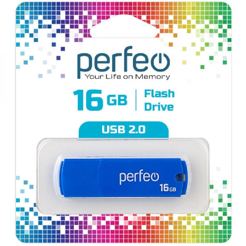 Perfeo USB 16GB C05 Blue