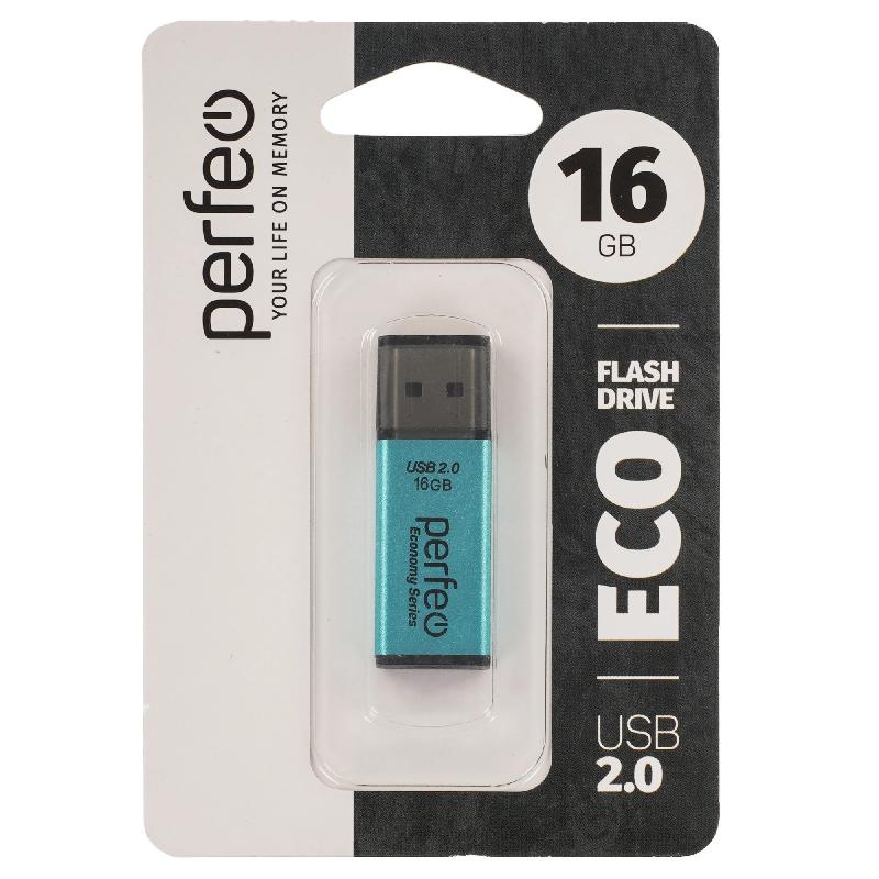 USB Flash  16GB Perfeo E03 economy series (Зеленый)