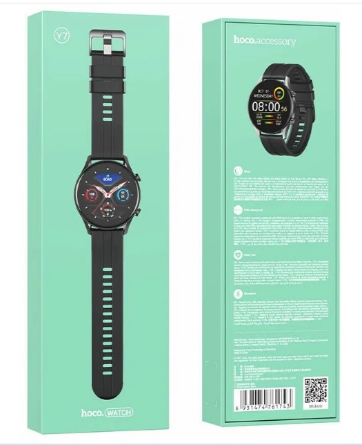 Смарт часы  HOCO Smart WATCH Y5 Pro 44mm. Bluetooth,IP68  поддержка звонков