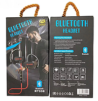 Беспроводные стереонаушники RT558 bluetooth V4.2 (с микрофоном) (Чёрный)