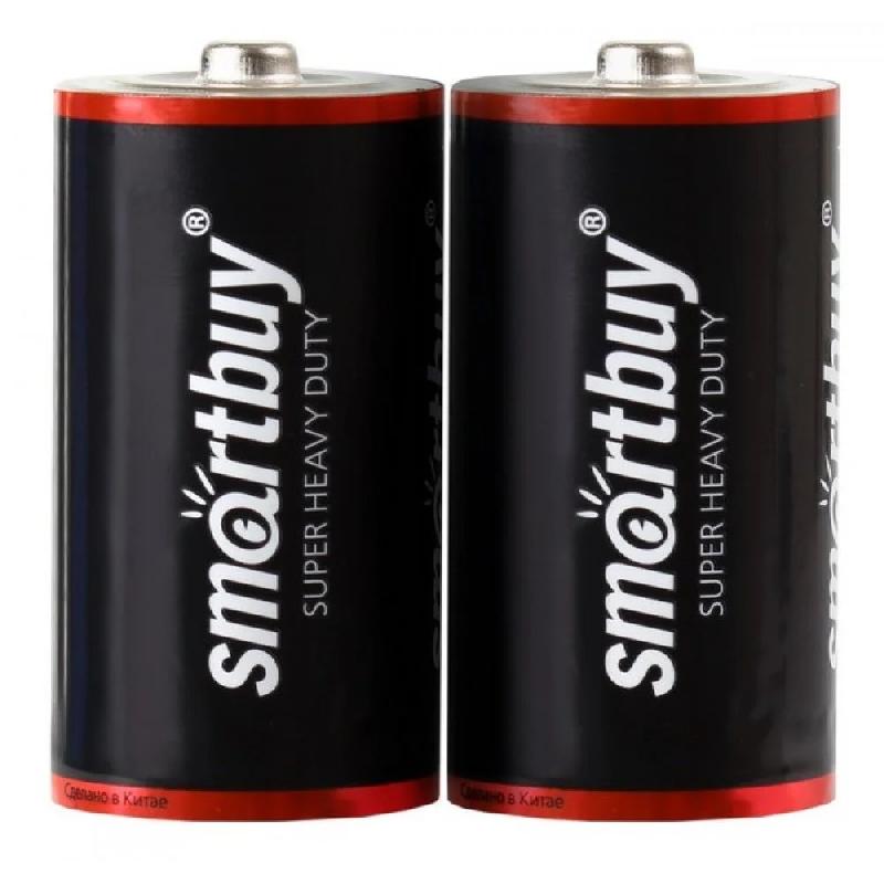 Батарейка солевая Smartbuy R20/2S  (SBBZ-D02S)