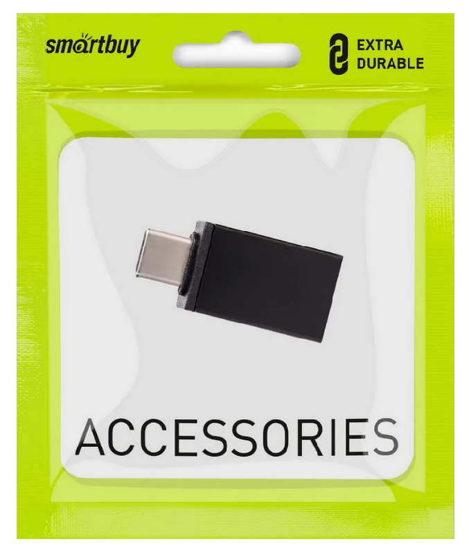 Переходник Smartbuy Type-C - USB A  (OTG)  USB 2.0, А220