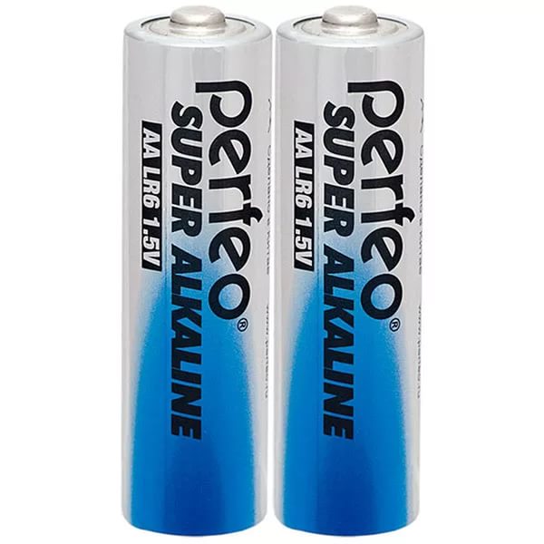 Батарейка Perfeo LR6/2SH  АА Super Alkaline ( 2 шт. в пленке)