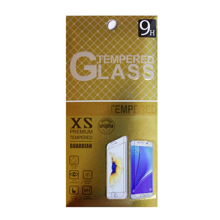 Защитное стекло на экран для I-P 6Plus (99D, Чёрный, упаковка картон)