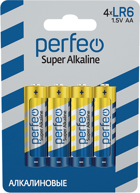 Perfeo LR6/4BL Super Alkaline (|120/480 PF_3638)