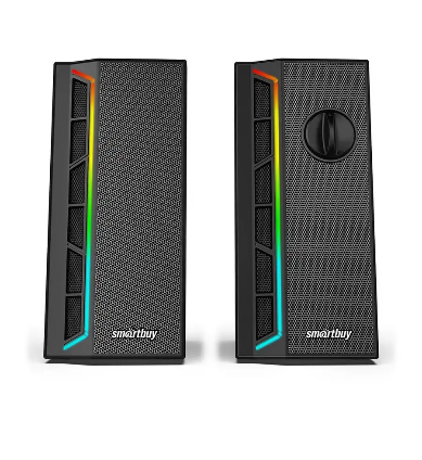 Мультимедийные колонки 2.0 Smartbuy NEON MELODY 2  мощность 6 Вт USB 