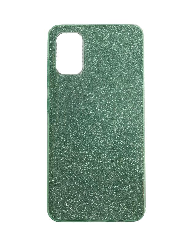 Накладка силиконовая для Sam A41 (Блестящая, Зеленый)