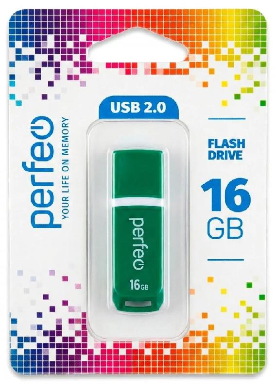 Perfeo USB 16GB C11 Green