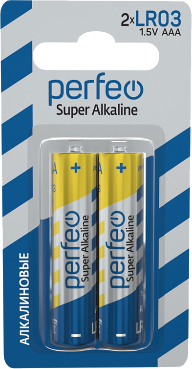 Perfeo LR03/2BL mini Super Alkaline (|48/1440 PF_4866)