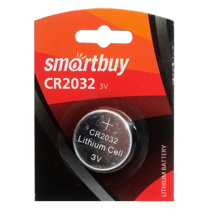 Элемент питания Smartbuy  CR2032/1B  Li-Ion (1 шт.)