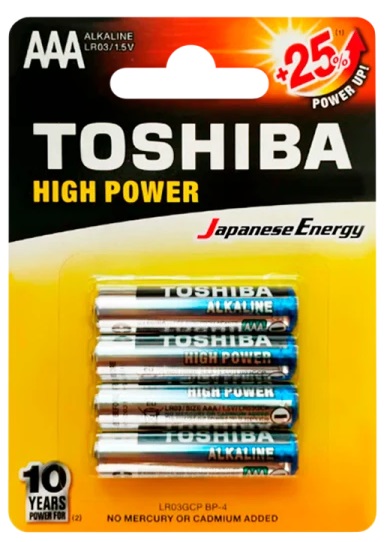 Toshiba LR03/4BL High Power Alkaline (|48/192)