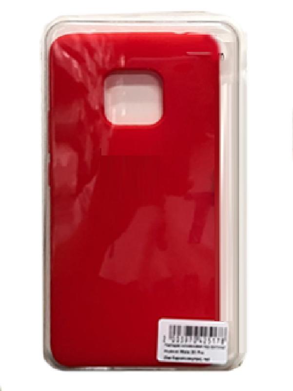 Накладка силиконовая под оригинал для Sam S10 Lite/S10 edge (с бархатом внутри) (Красный)