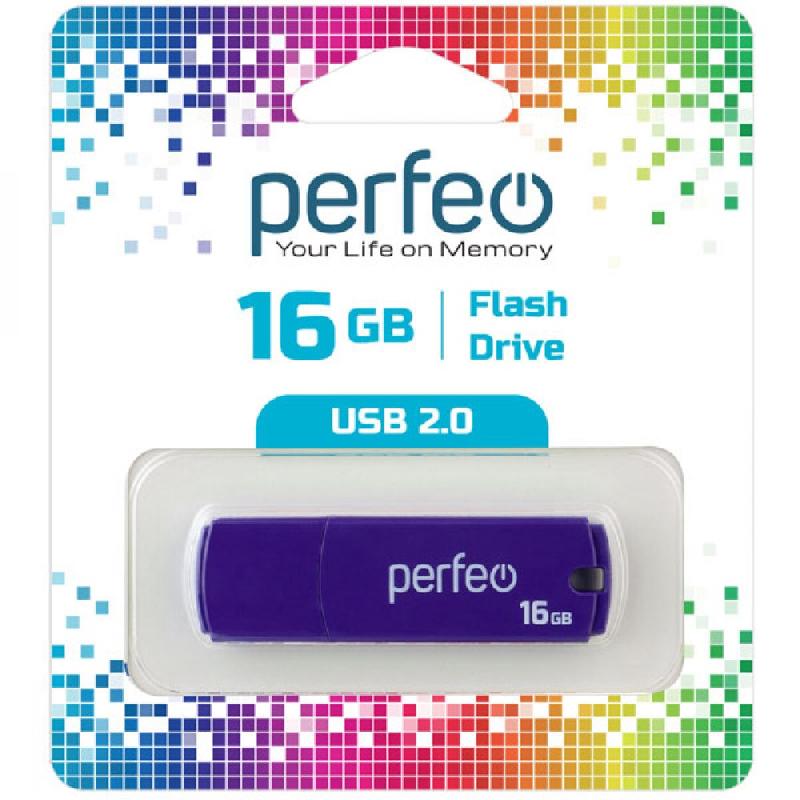 Perfeo USB 16GB C05 Purple