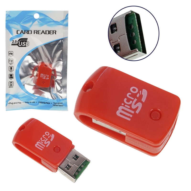 Мини картридер SD USB58