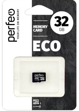 Perfeo microSD 32GB High-Capacity (Class 10) w/o Adapter economy series
