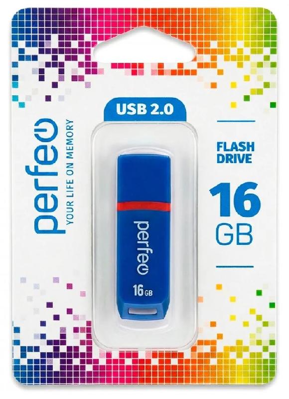 Perfeo USB 16GB C11 Blue