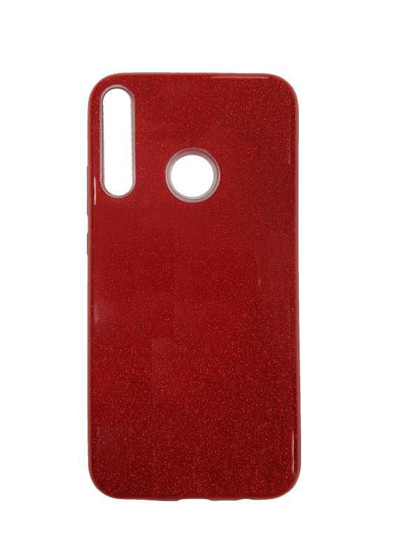Накладка силиконовая для Huawei P40 Lite E/9С (Блестящая, Красный)