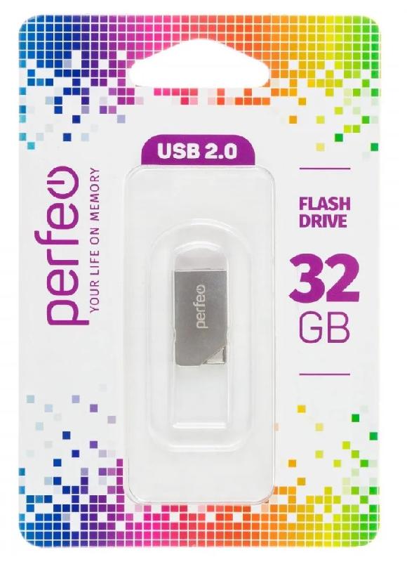 Perfeo USB 32GB M12 Metal Series