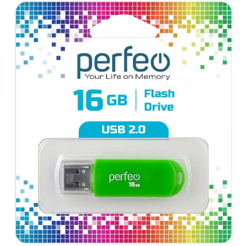 Perfeo USB 16GB C03 Green
