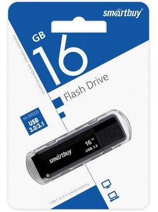USB 3.0/3.1 накопитель Smartbuy 016 ГБ серия Dock Чёрный (SB16GBDK-K3)