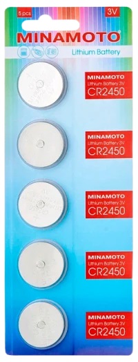 MINAMOTO CR2450/5BL (|100)