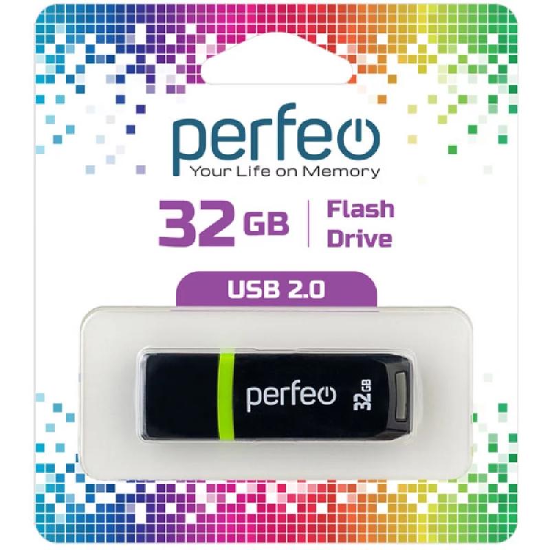 Perfeo USB 32GB C11 Black