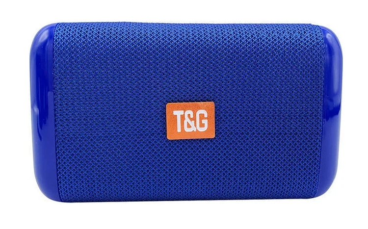 Колонка портативная TG163  (Bluetooth,USB, microSD, FM-радио)  (Синий)