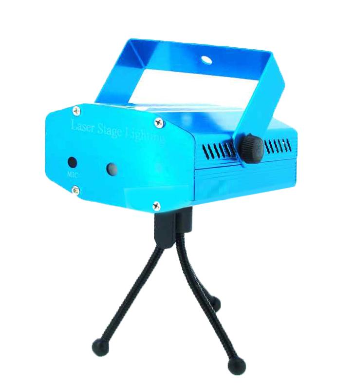 Лазерный проектор D09 (точки) (Синий)