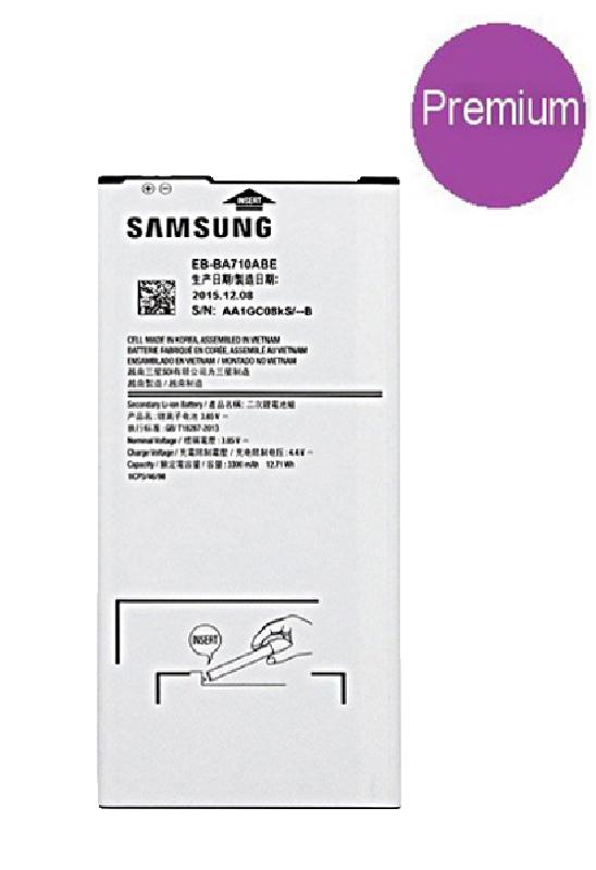 Аккумулятор  Premium Sam Galaxy A7 2016 SM-A710F 3300 mAh (EB-BA710ABE)