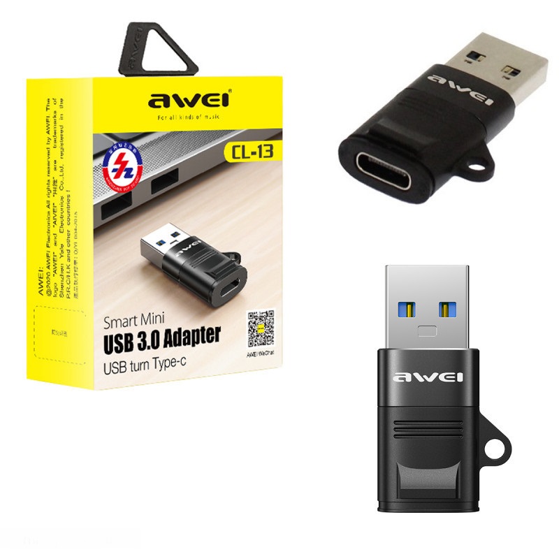 Адаптер AWEI CL 13Type-C to USB 3.0