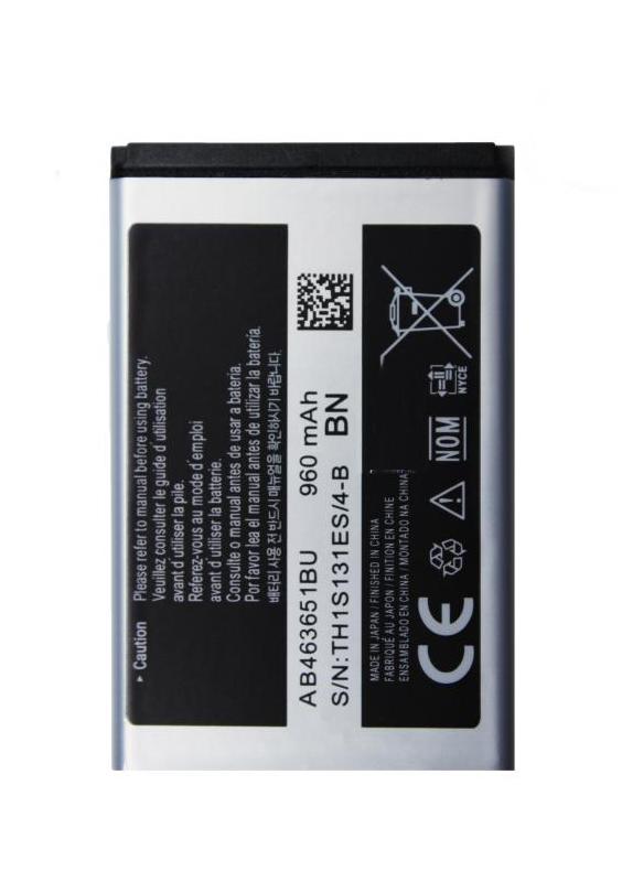 Аккумулятор для  Sam L700, S3650, C3510, S5560  AB463651BU 960 mAh  ориг. тех упаковка