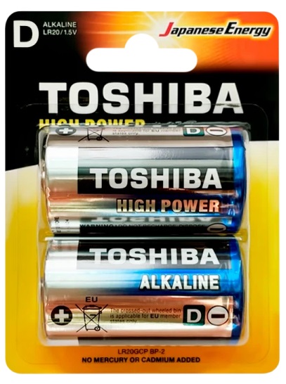 Toshiba LR20/2BL High Power Alkaline (|20/80)
