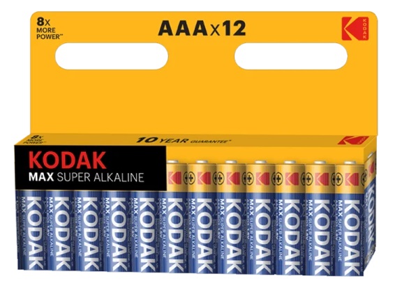 KODAK LR03/12BL MAX Super Alkaline (|120/720)