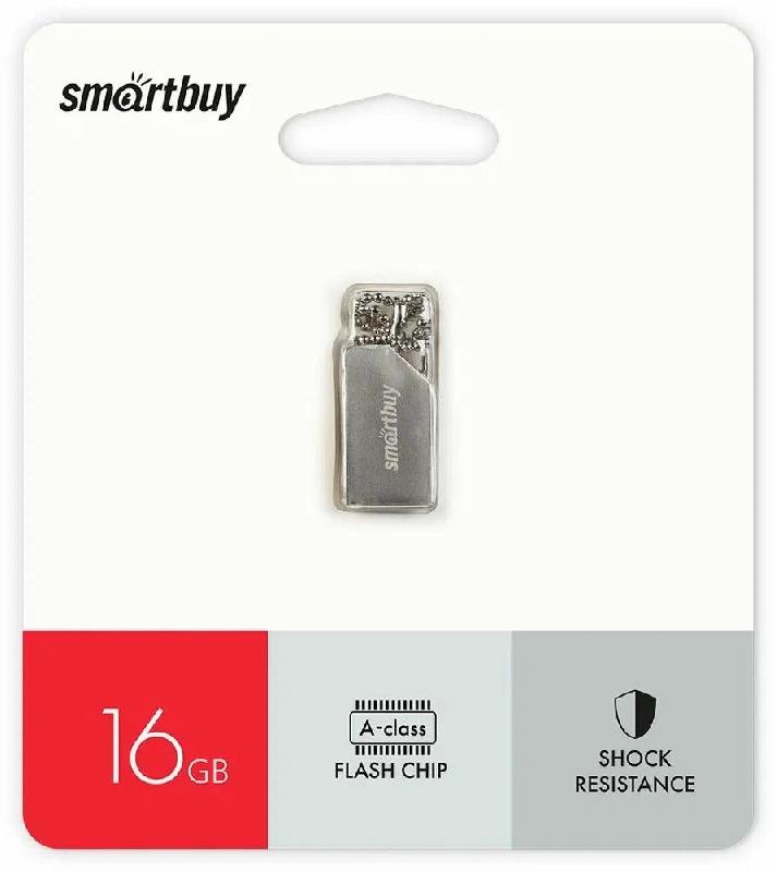 USB 2.0 накопитель Smartbuy 016 ГБ серия MU30 Мини (SB016GBMU30)