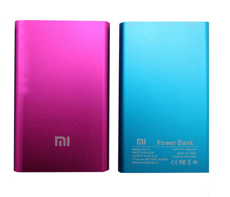 Портативный аккумулятор  Xiaomi Mi UD-15   8800 m/a, 1 USB разъема  2000 m/a