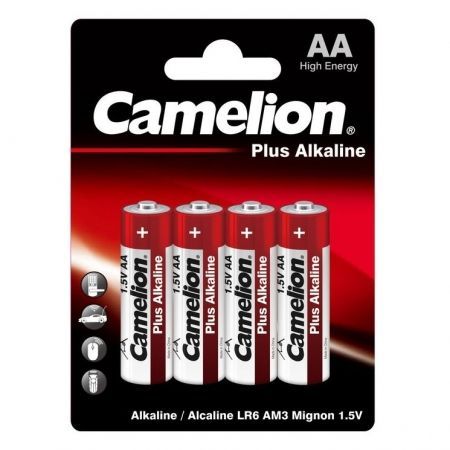 Батарейка Camelion LR6/4BL  АА Plus Alkaline ( 4 шт. в блистере)