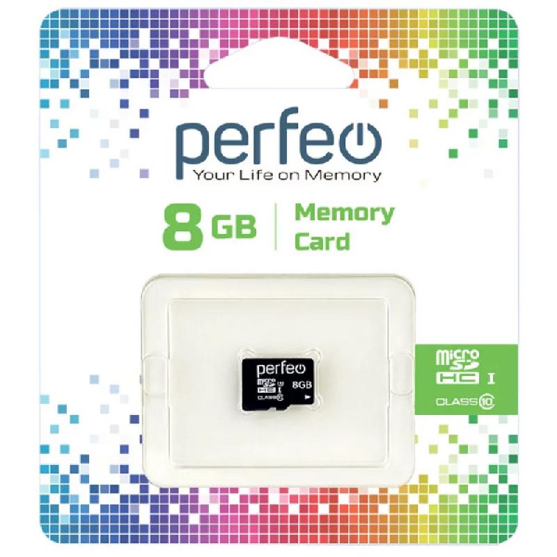 Perfeo microSD 8GB High-Capacity (Class 10) w/o Adapter