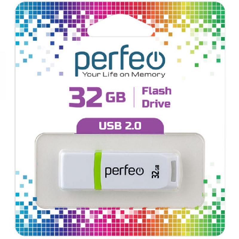 Perfeo USB 32GB C11 White