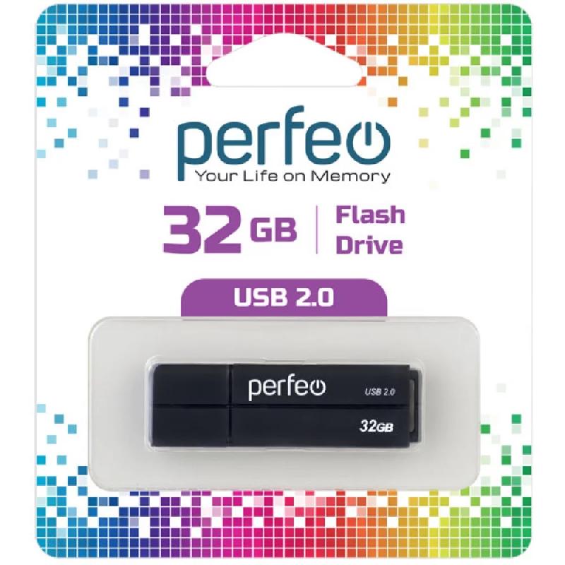 Perfeo USB 32GB C01G2 Black