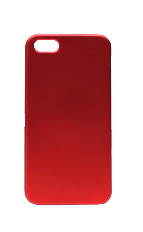 Силиконовый чехол для iPhone 5/5S (матовый) (Красный)